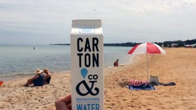 save the oceans with a biodegradable plastic-free packaging