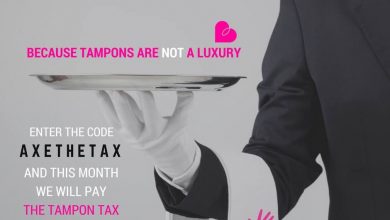 tax tampons Bleed for you Australia