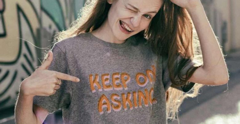 hand-printed sustainable clothing lost shapes t-shirt inspiration