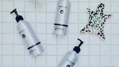 zero waste bathroom Plaine Products vegan toxin free aloe vera shampoo conditioner face wash