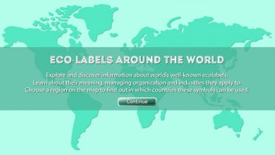 ecolabels around world interactive infographic customlabels
