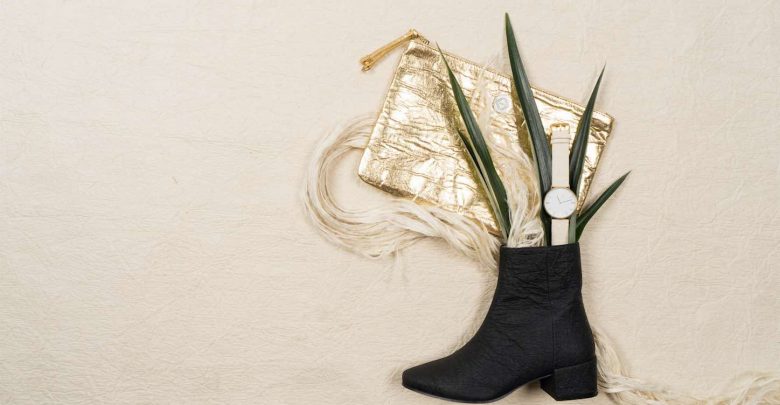 Piñatex vegan material pineapple leaves leather sustainable fashion