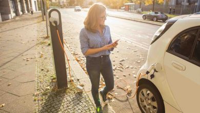 sustainable electric car vehicle eco-friendly charge