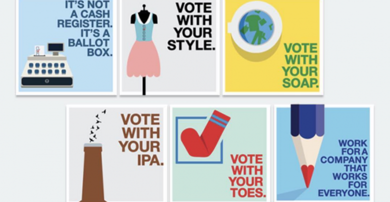vote with your choices Bcorp campaign individual impact