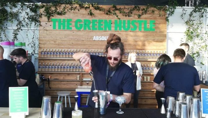 the green hustle absolut vodka campaign sustainability industry workshops bartenders