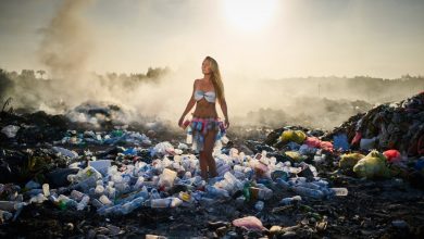 R sustainable fashion show edinburg reinvent upcycled ocean plastic