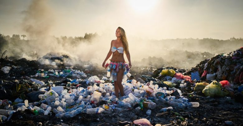 R sustainable fashion show edinburg reinvent upcycled ocean plastic