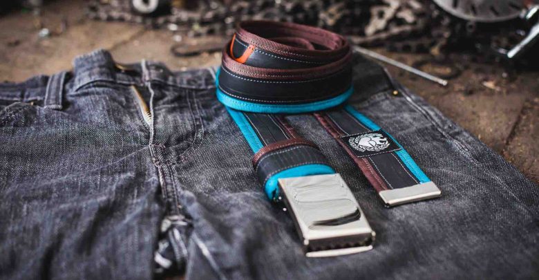 felvaroom upcycled bicycles tires accessories fashion belt