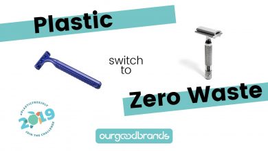 Comparing safety razors vs cartridge razors Plastic Free July