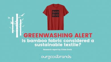 Is bamboo a sustainable fibre greenwashing research report