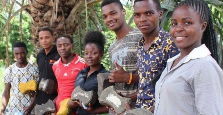 preyo startup tanzania turning plastic trash construction materials bricks