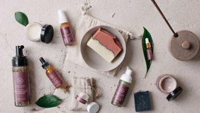 sustainable organic skincare Santosha beauty products
