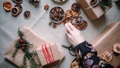 13 DIY low cost ideas using upcycled gift wrapping materials