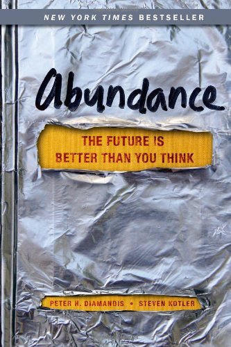 book sustainability Abundance: The Future is Better than You Think by Peter Diamandis & Steven Kotler