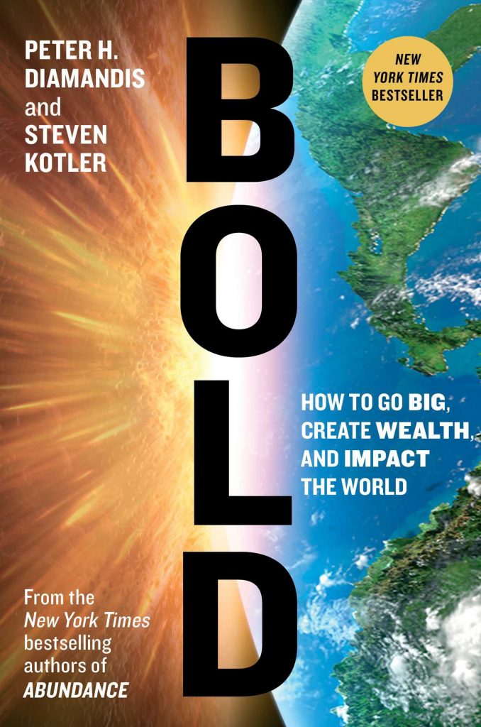 book sustainability BOLD by Peter Diamandis and Steven Kotler