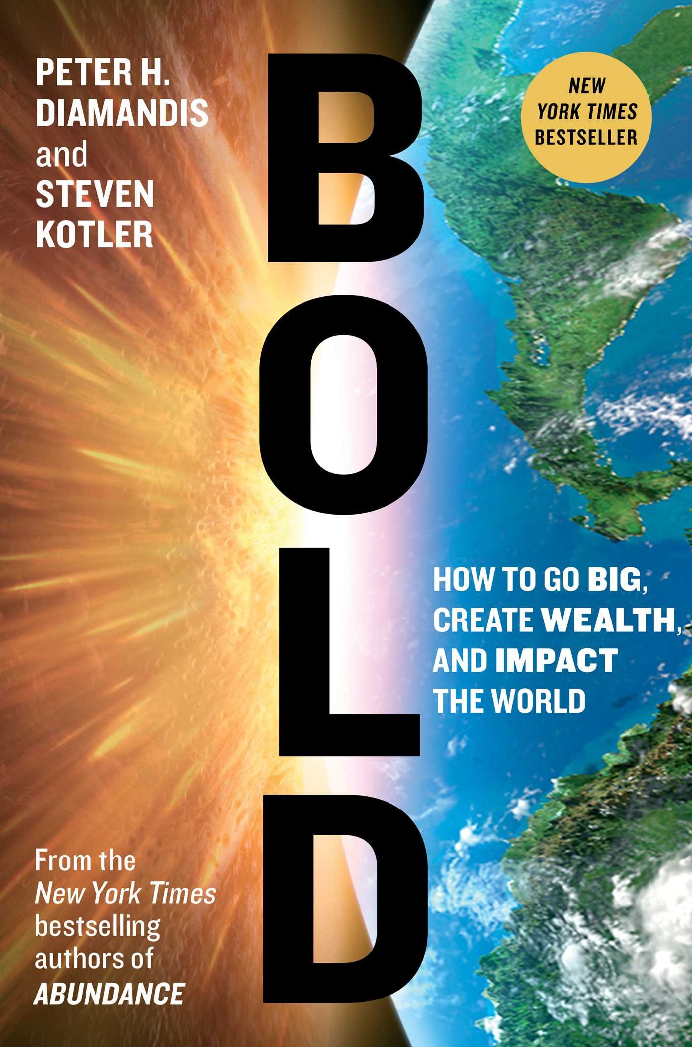 book sustainability BOLD by Peter Diamandis and Steven Kotler