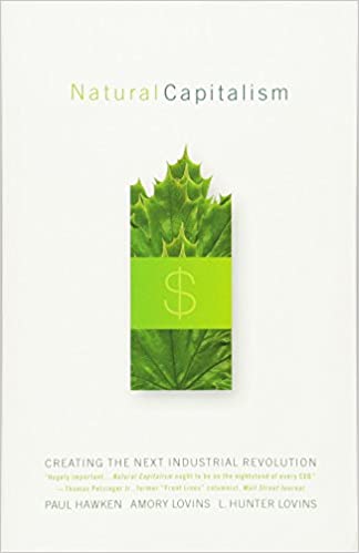 book sustainability Natural Capitalism by Paul Hawken, Amory Lovins & L. Hunter Lovins