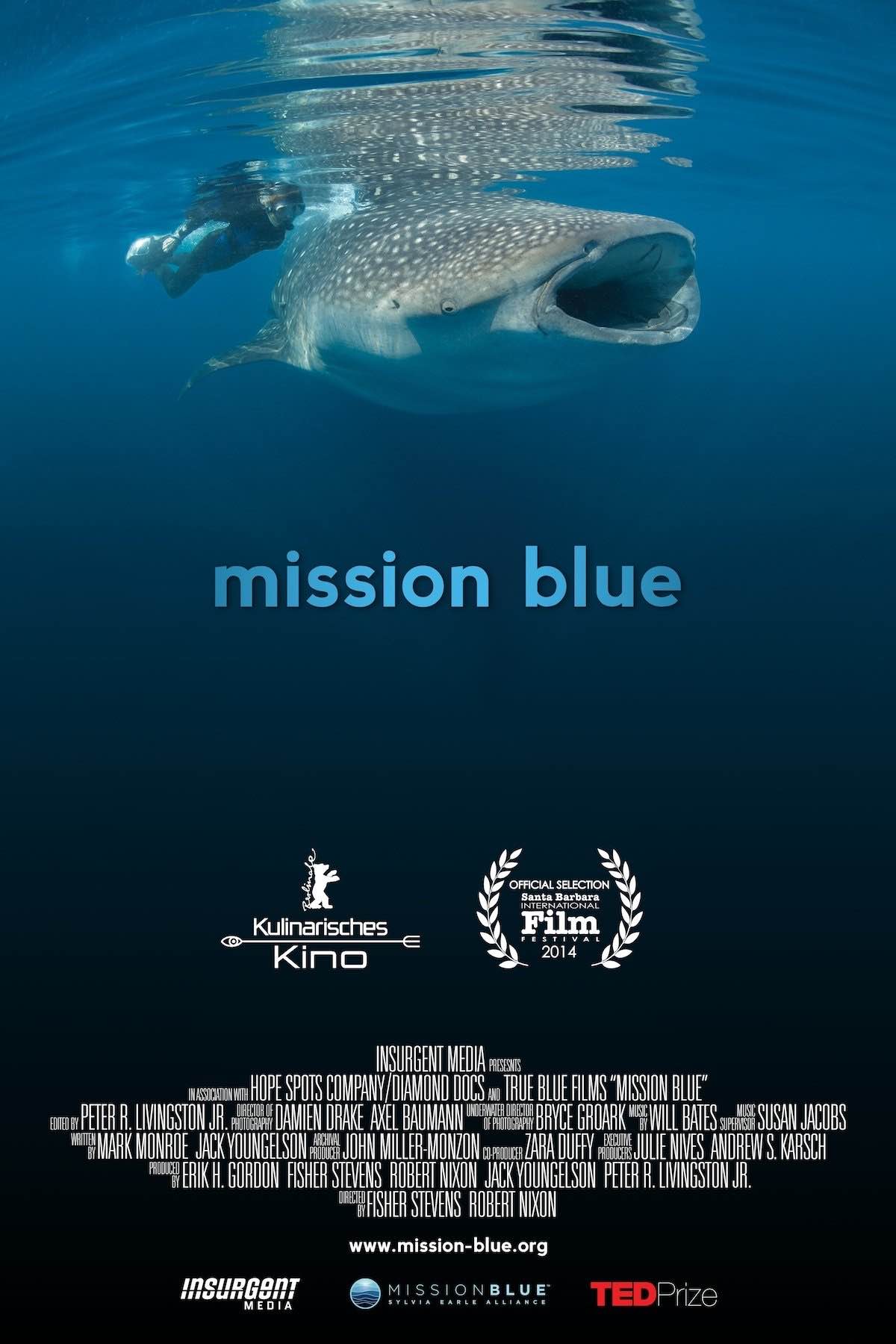 sustainability documentaries Mission Blue by Fisher Stevens and Robert Nixon