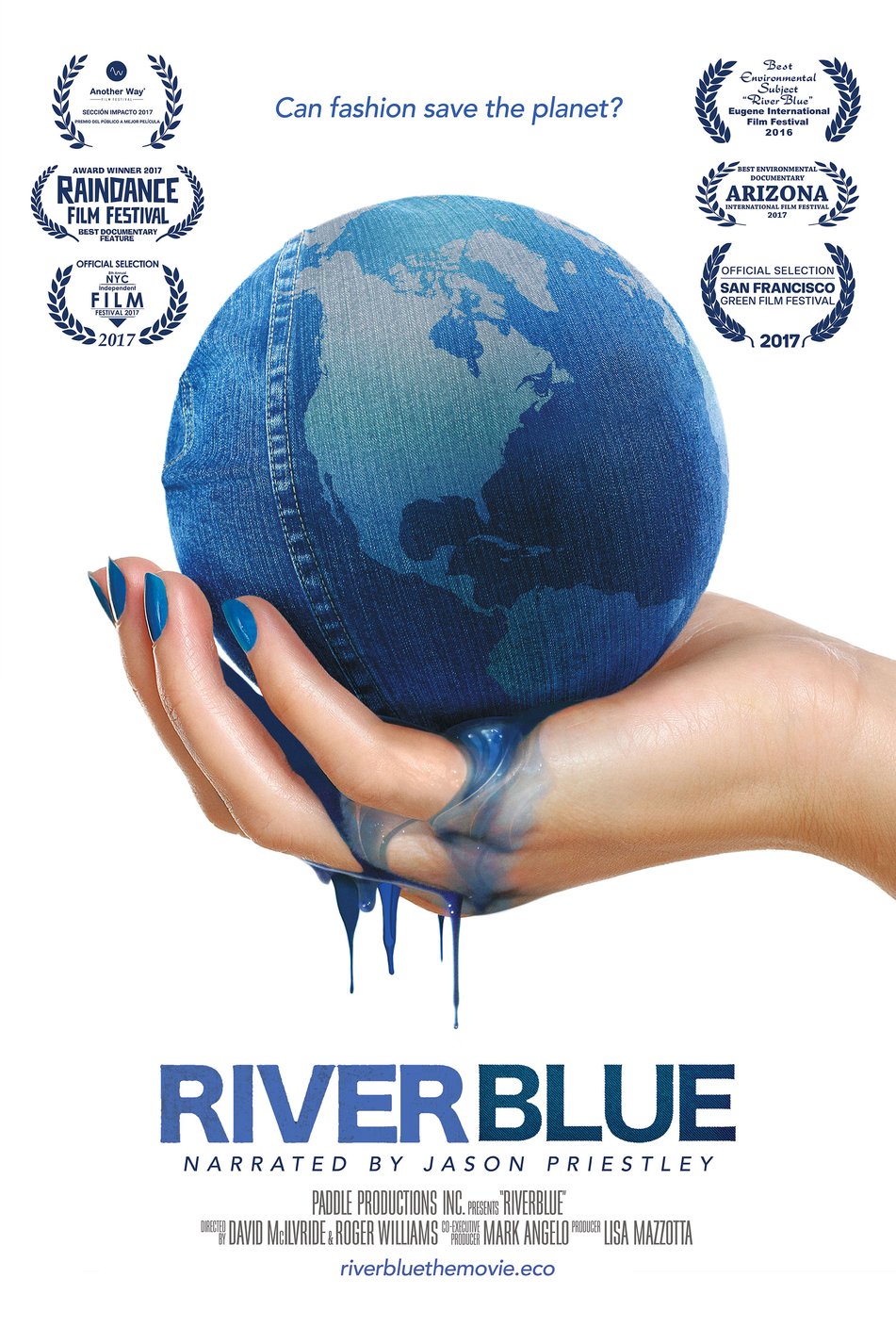 sustainability documentaries River Blue by Roger Williams & David McIlvride