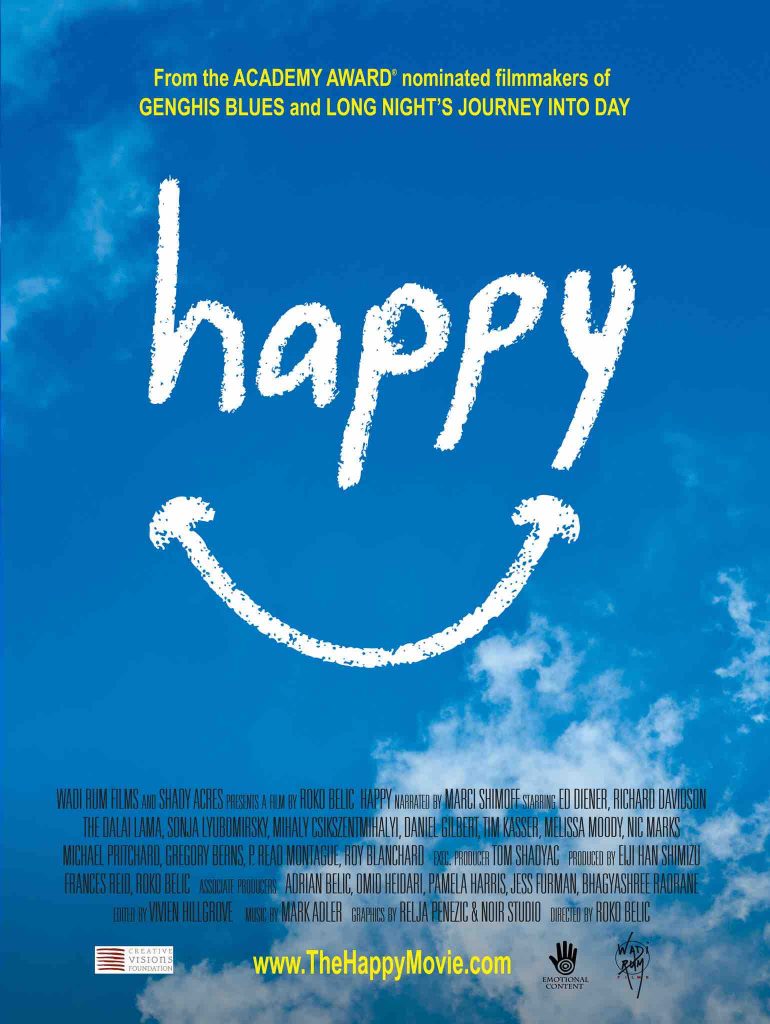 sustainability documentaries Happy by Roko Belic
