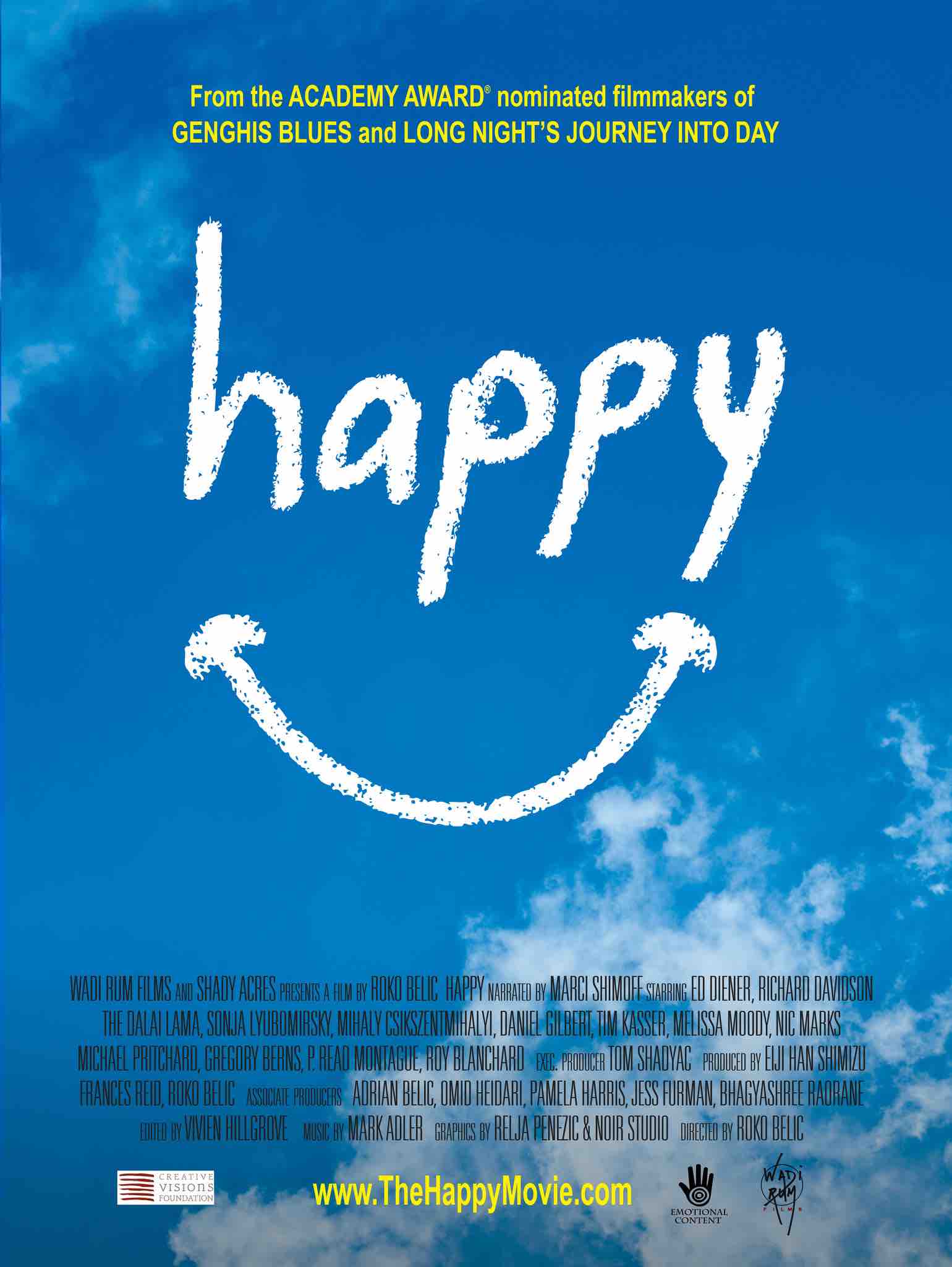 sustainability documentaries Happy by Roko Belic
