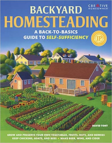 book sustainability Backyard Homesteading by David Toht