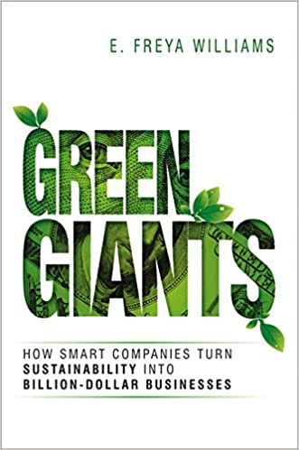 book sustainability Green Giants by E. Freya Williams