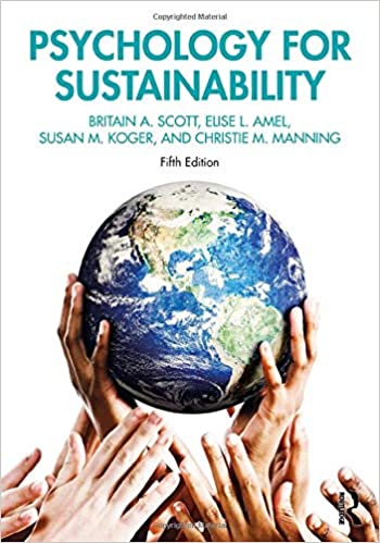 book sustainability Psychology for Sustainability by Britain A. Scott