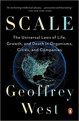 book sustainability Scale by Geoffrey West