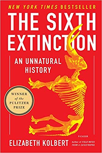 book sustainability The Sixth Extinction by Elizabeth Kolbert