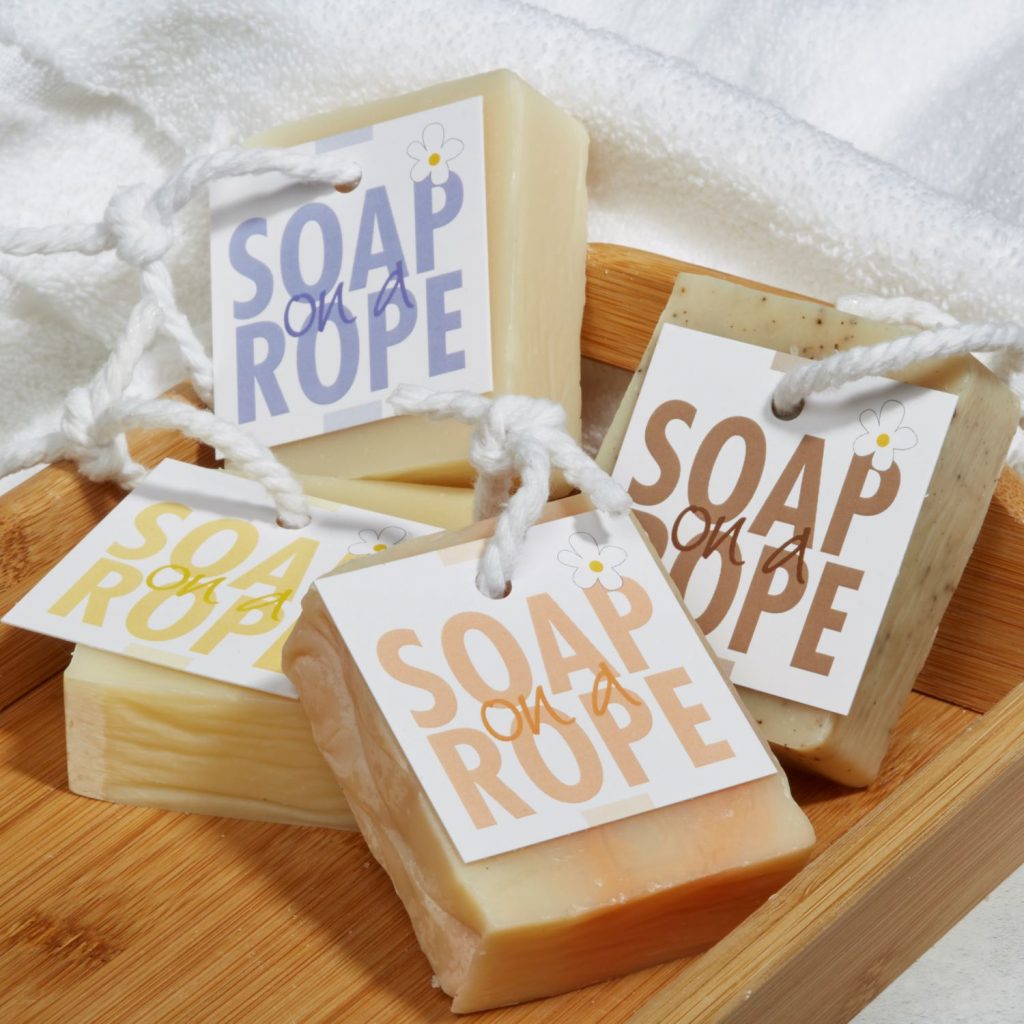 Handmade & natural soap bars for an eco-luxurious bath time